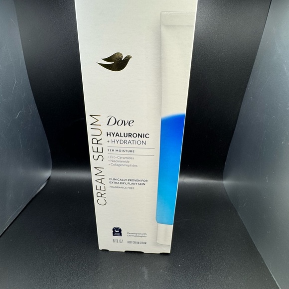 NWT FULL SIZE Dove Hyaluronic Hydration Cream Serum - Picture 1 of 7